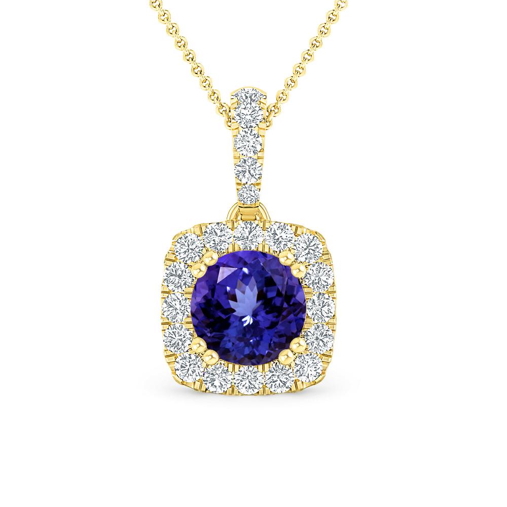 Yellow Gold - Tanzanite