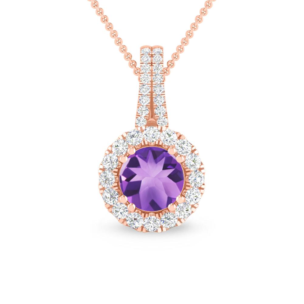 Rose Gold - Amethyst