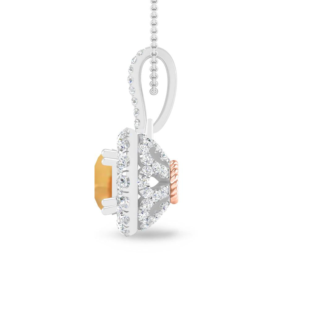 White Gold - Citrine