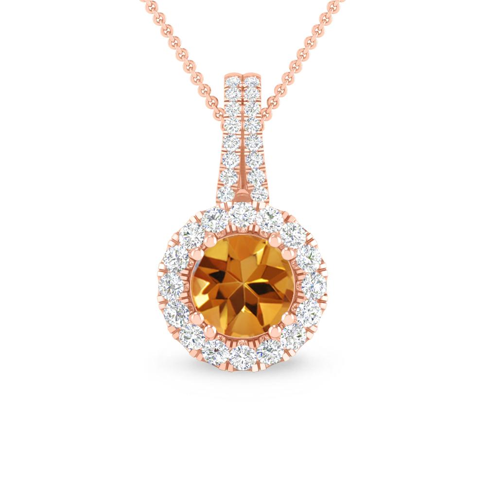 Rose Gold - Citrine