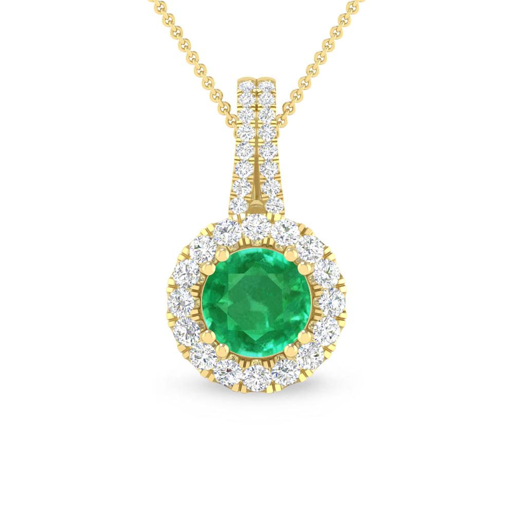 Yellow Gold - Emerald