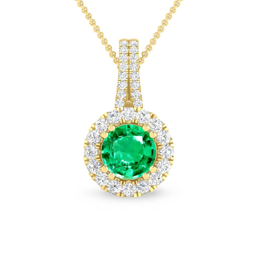 Yellow Gold - Emerald