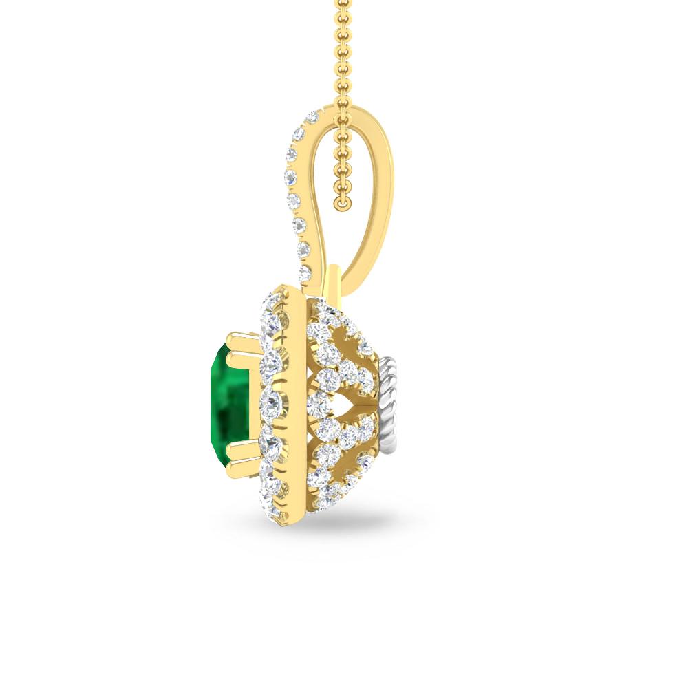 Yellow Gold - Emerald