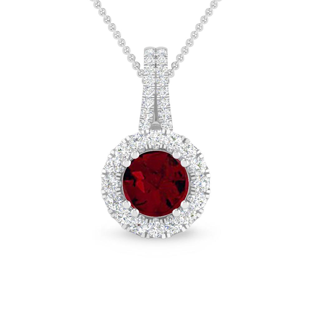 White Gold - Garnet