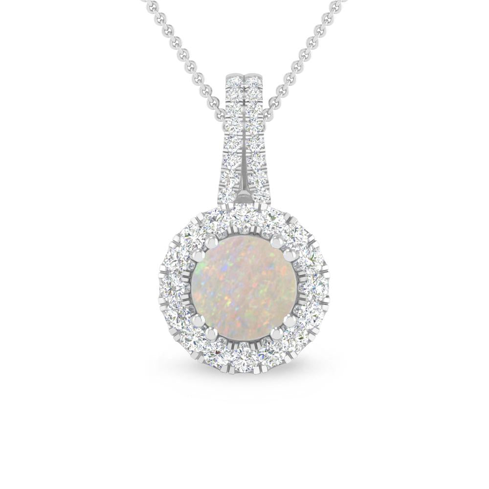 White Gold - Opal