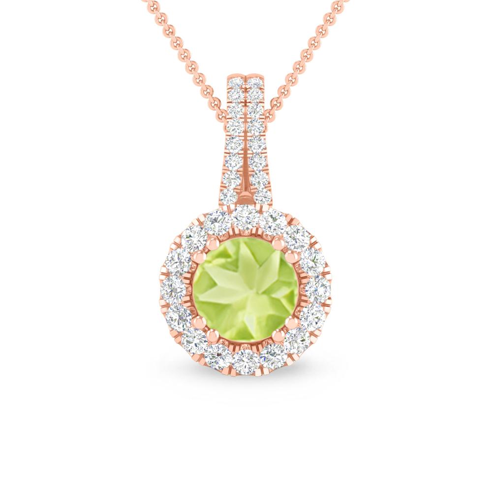 Rose Gold - Peridot