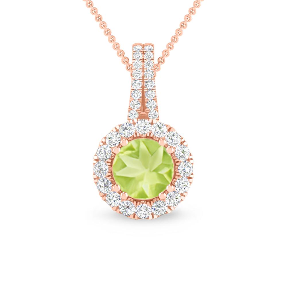 Rose Gold - Peridot