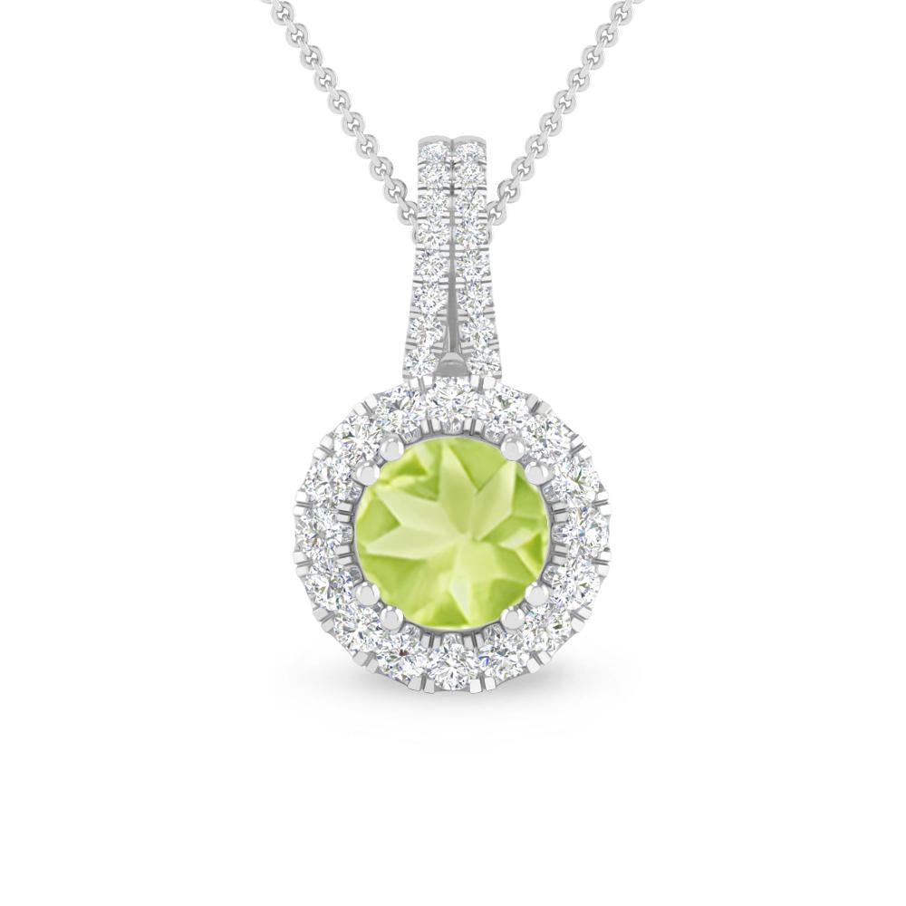 White Gold - Peridot