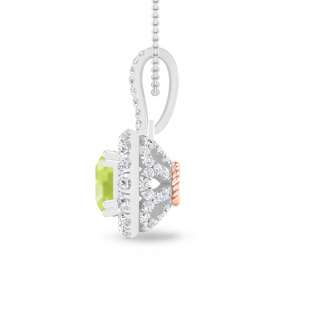 White Gold - Peridot