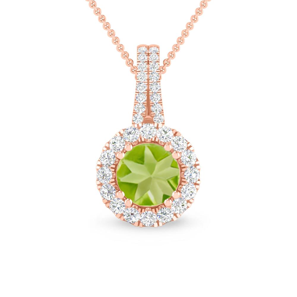 Rose Gold - Peridot