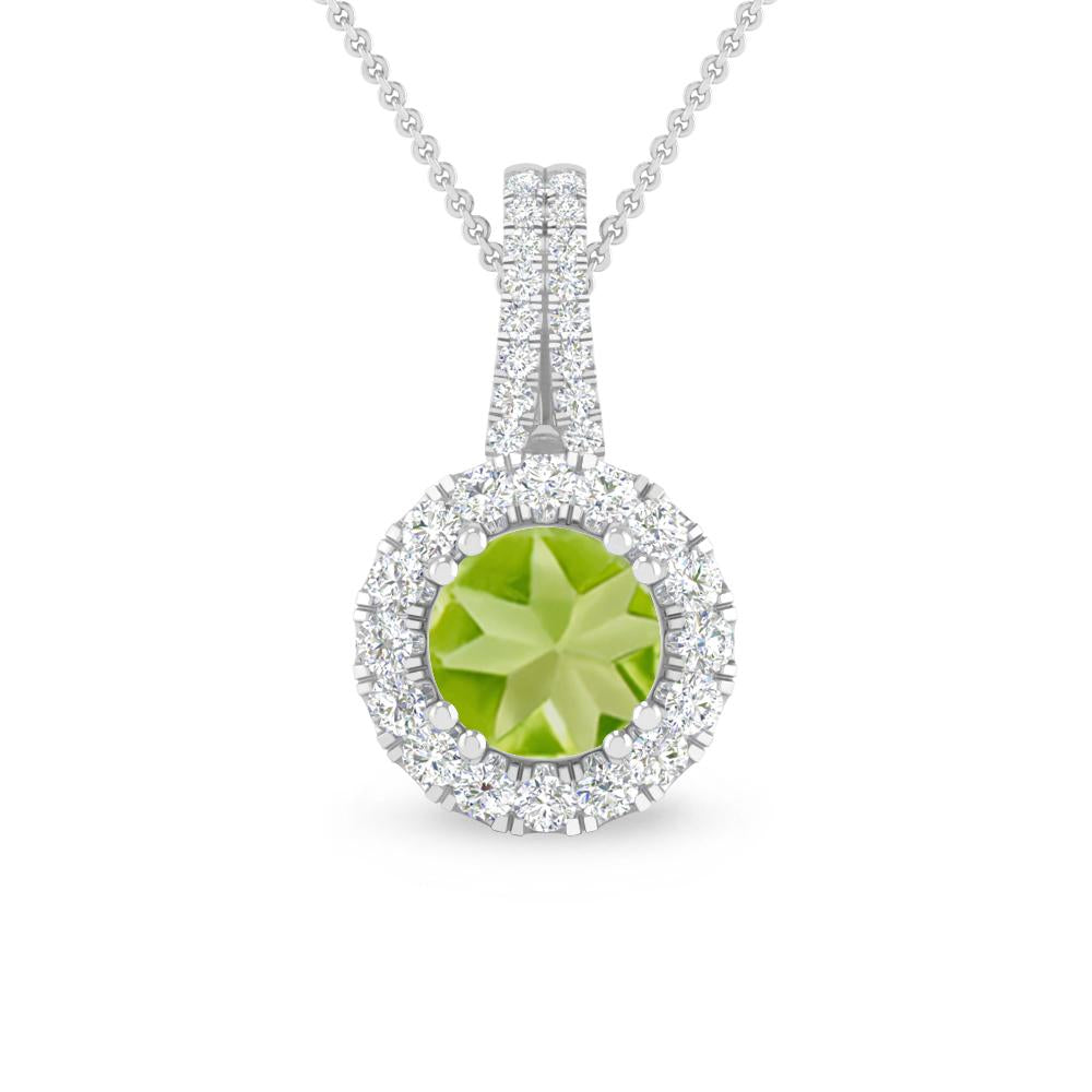 White Gold - Peridot