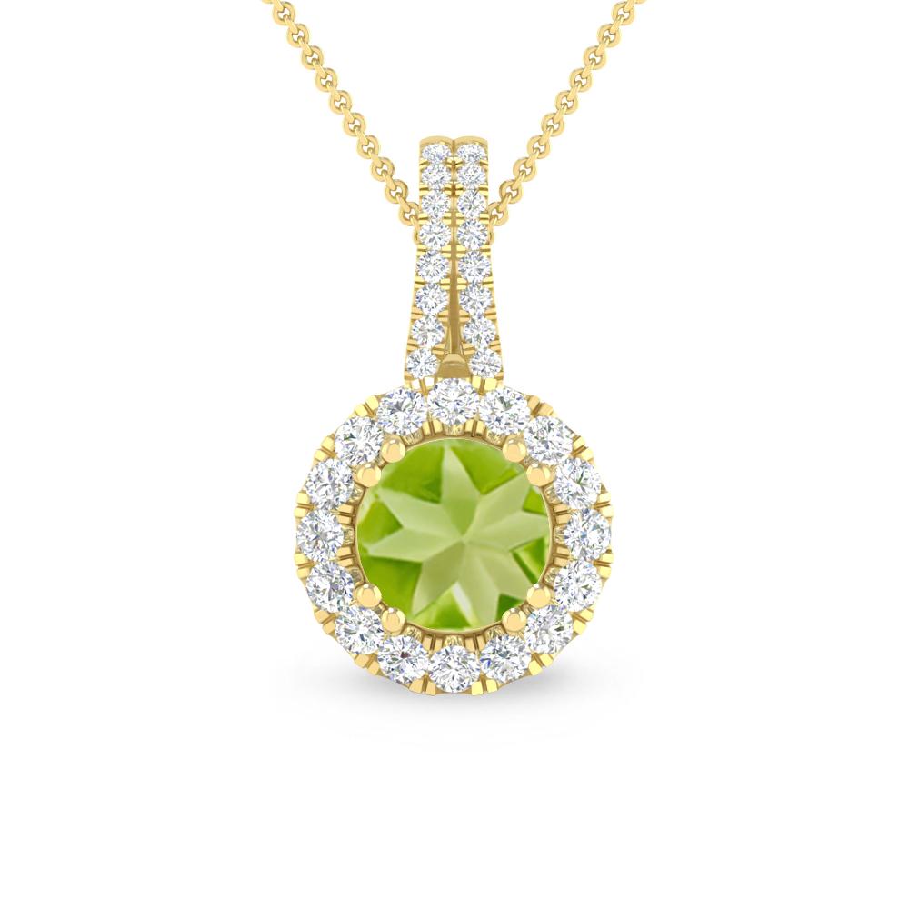 Yellow Gold - Peridot