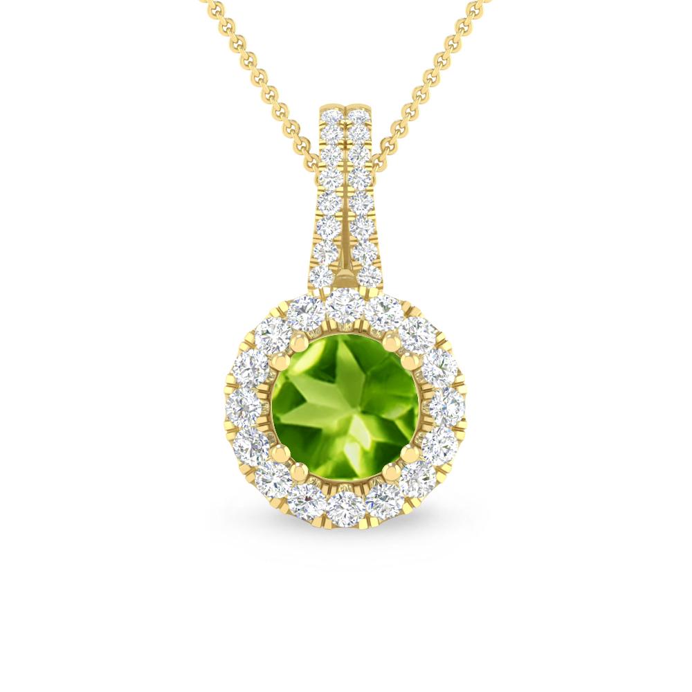 Yellow Gold - Peridot