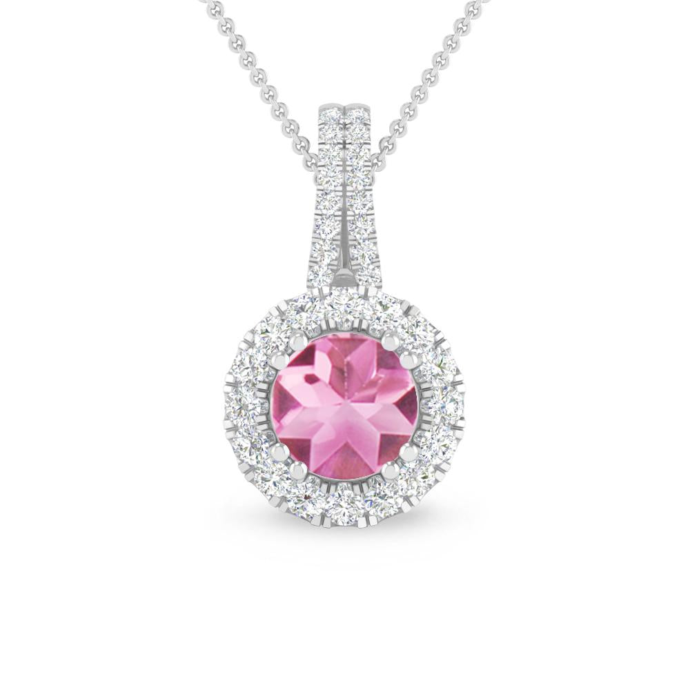 White Gold - Pink Tourmaline