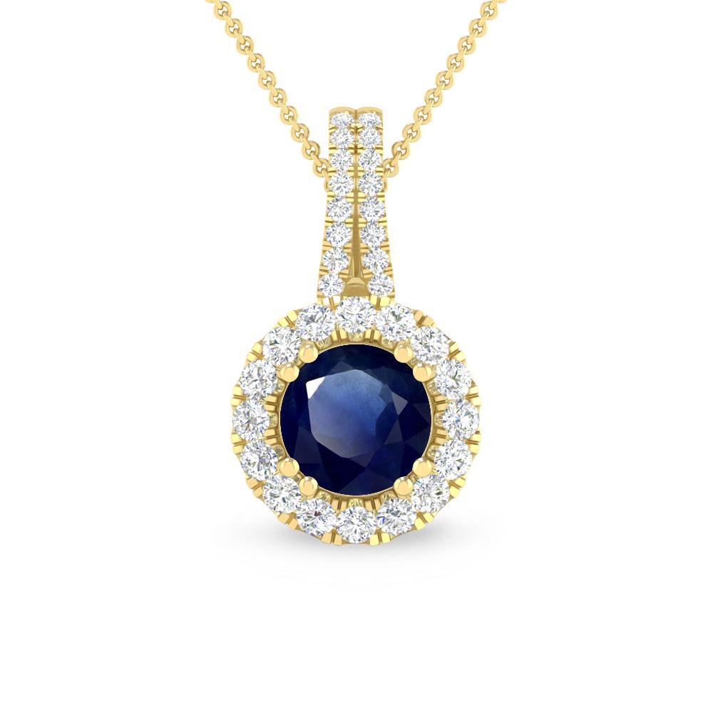 Yellow Gold - Sapphire