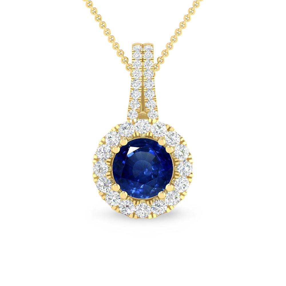 Yellow Gold - Sapphire