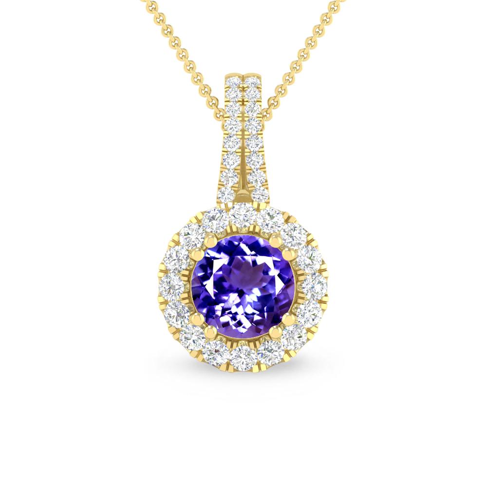 Yellow Gold - Tanzanite