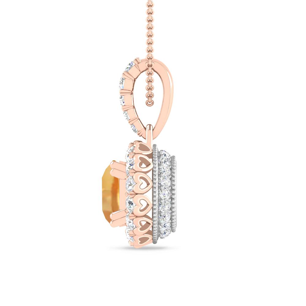 Rose Gold - Citrine