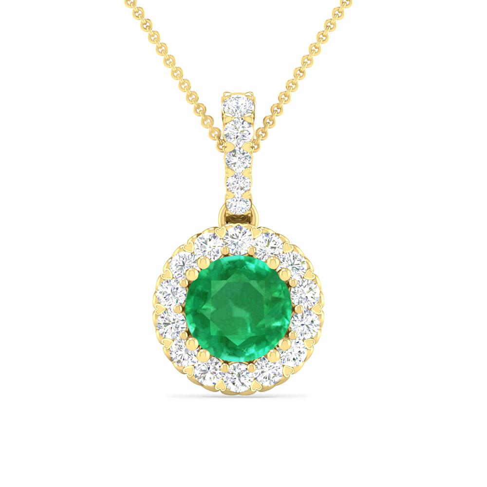 Yellow Gold - Emerald