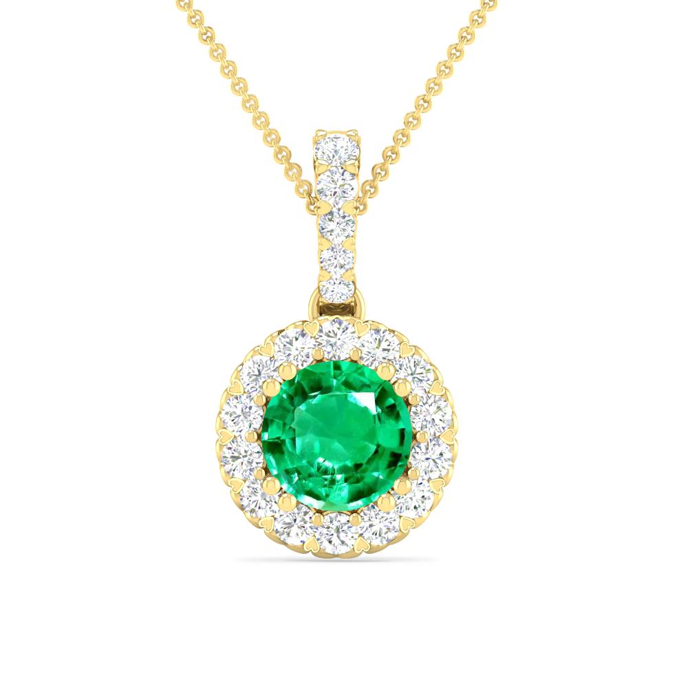 Yellow Gold - Emerald