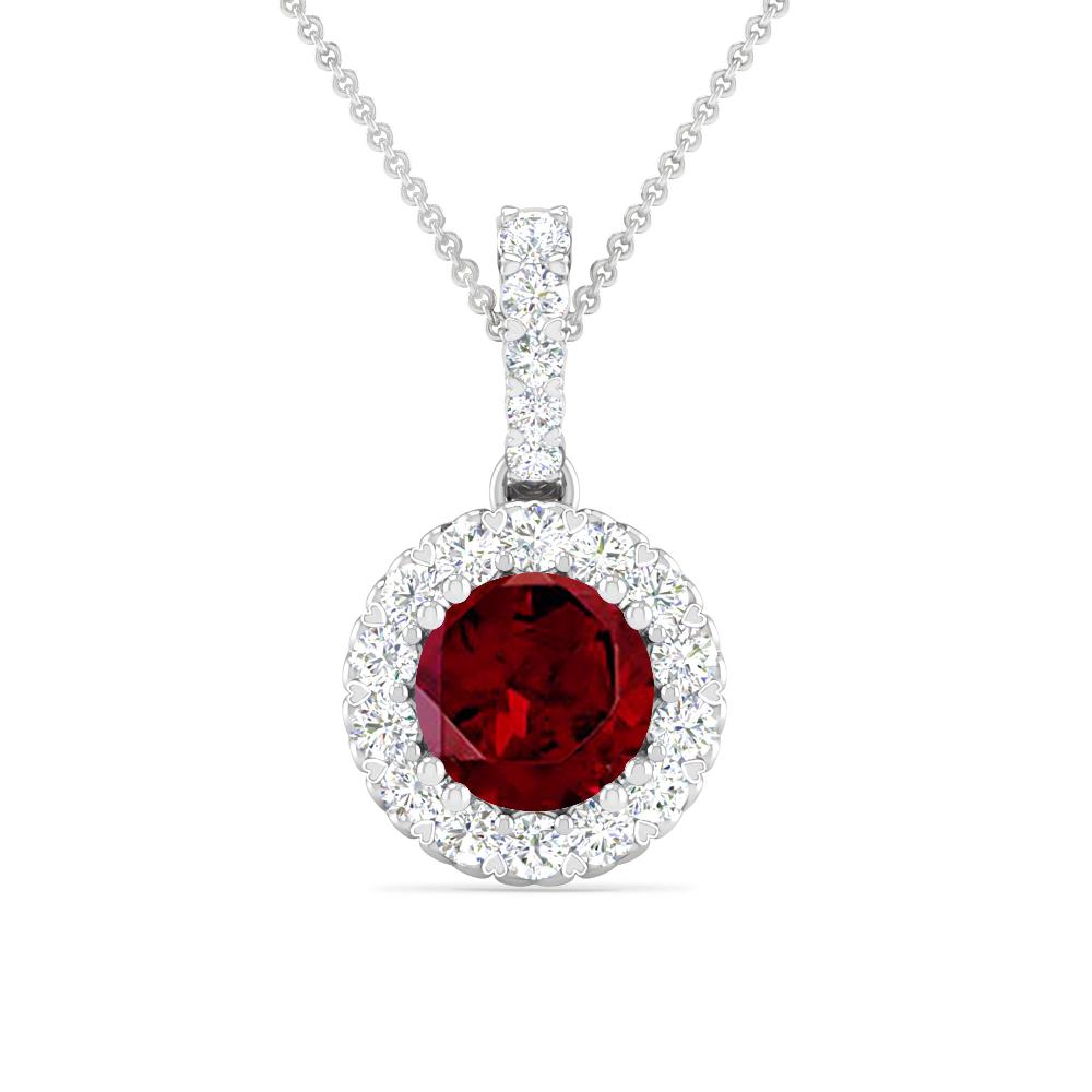 White Gold - Garnet