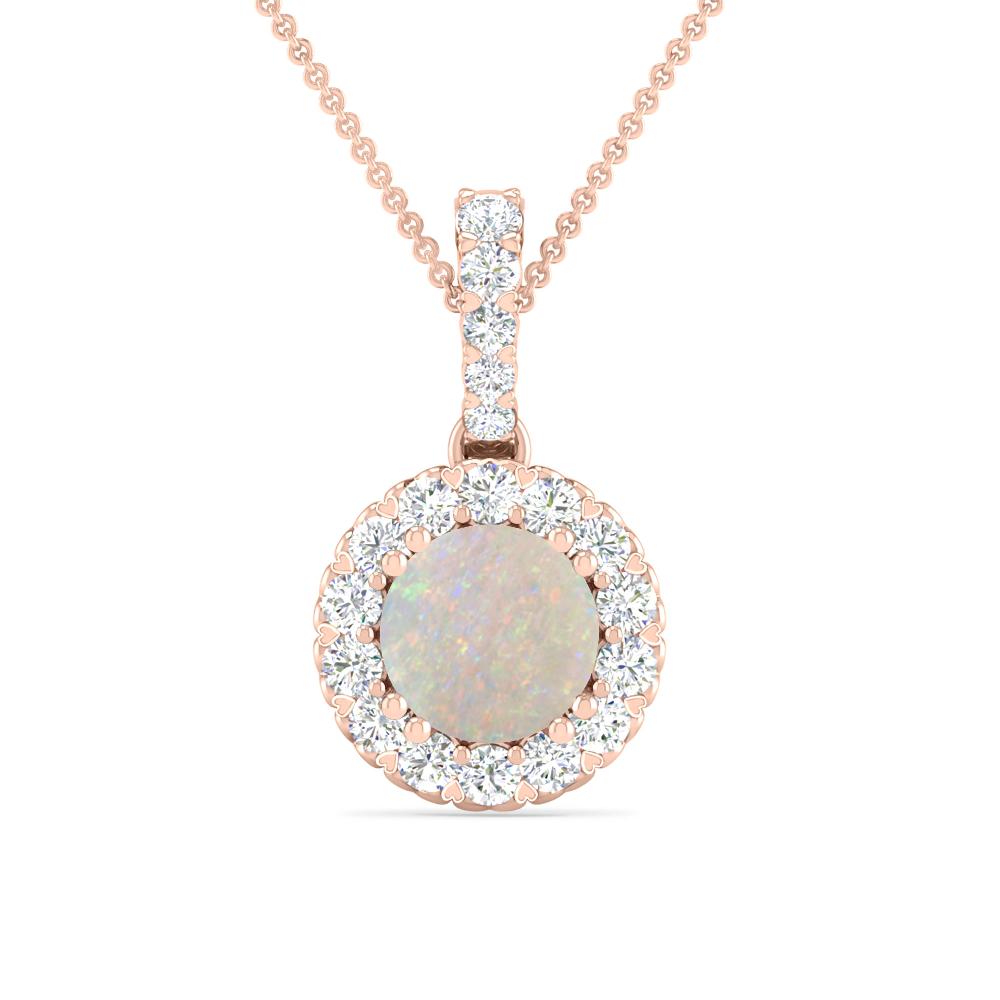 Rose Gold - Opal