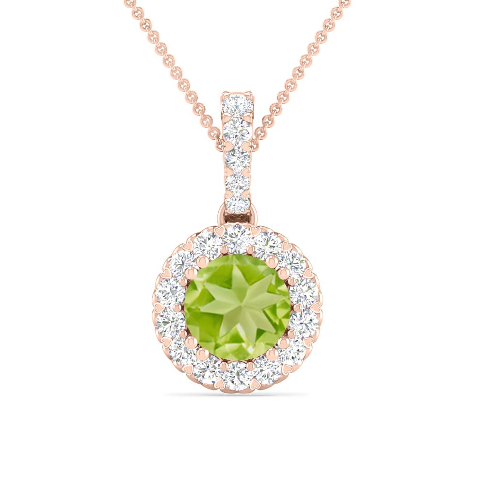 Rose Gold - Peridot