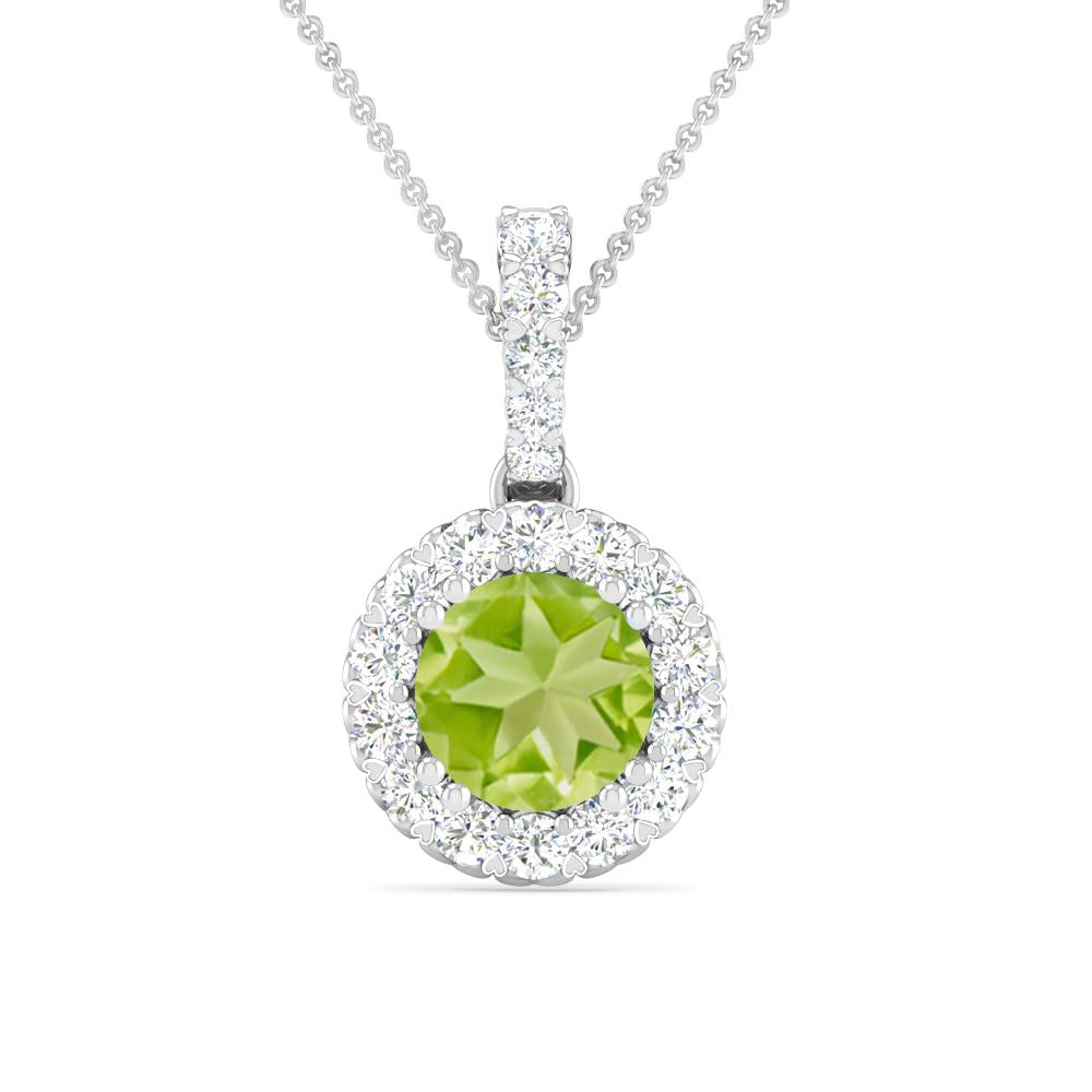 White Gold - Peridot