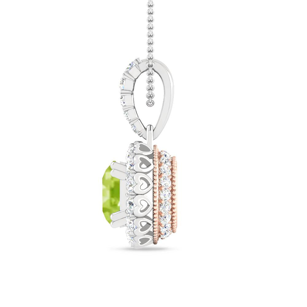 White Gold - Peridot