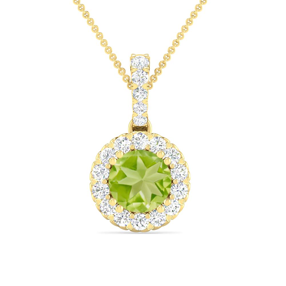 Yellow Gold - Peridot