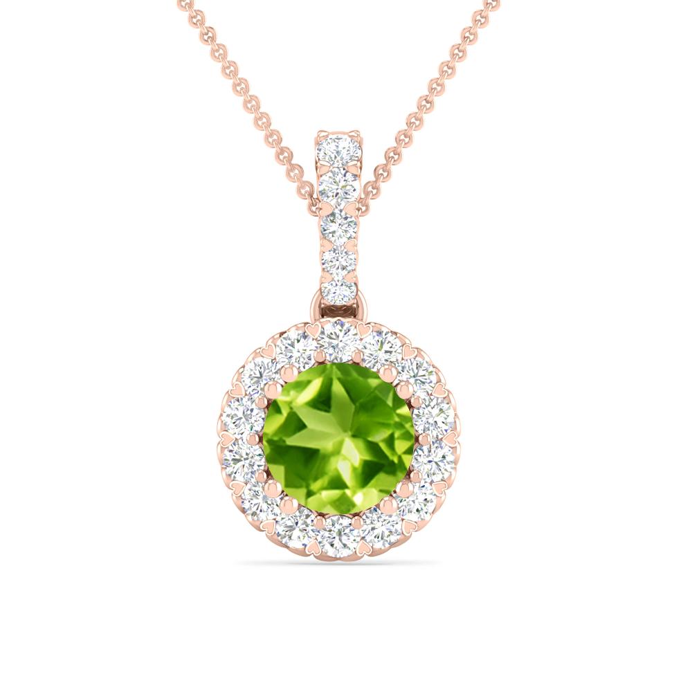 Rose Gold - Peridot