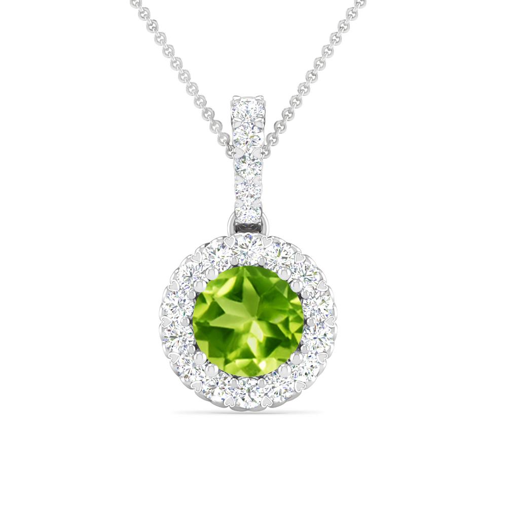 White Gold - Peridot