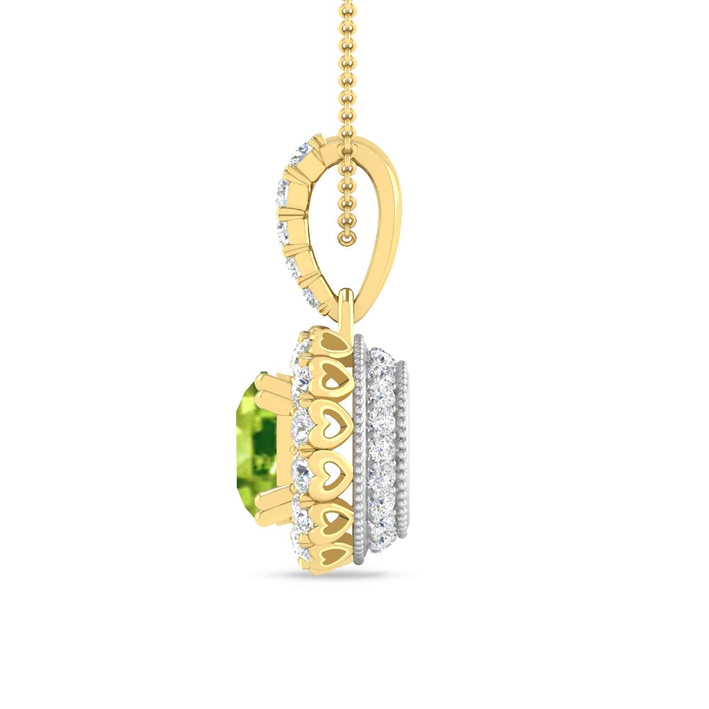 Yellow Gold - Peridot