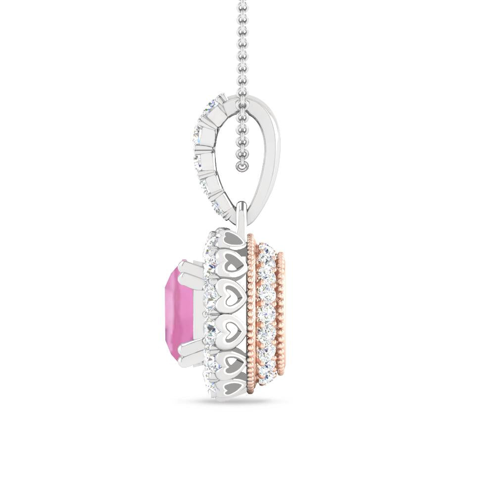 White Gold - Pink Tourmaline