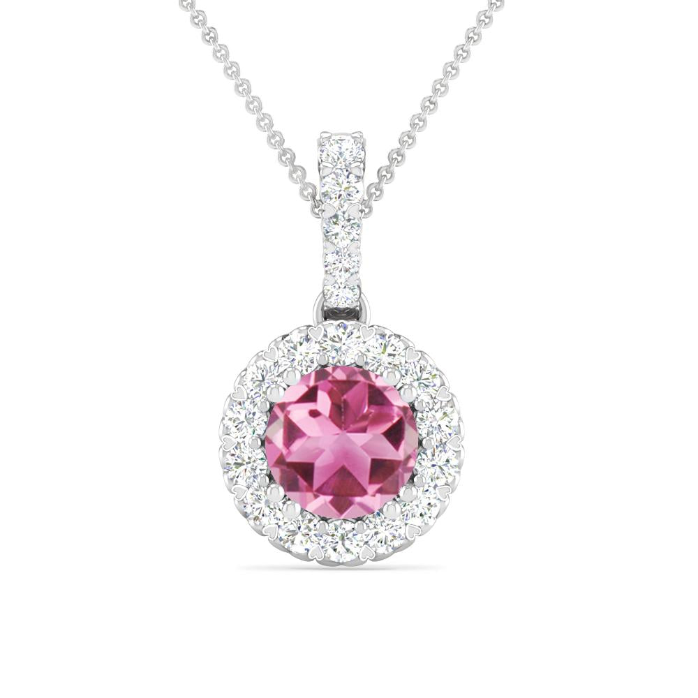 White Gold - Pink Tourmaline