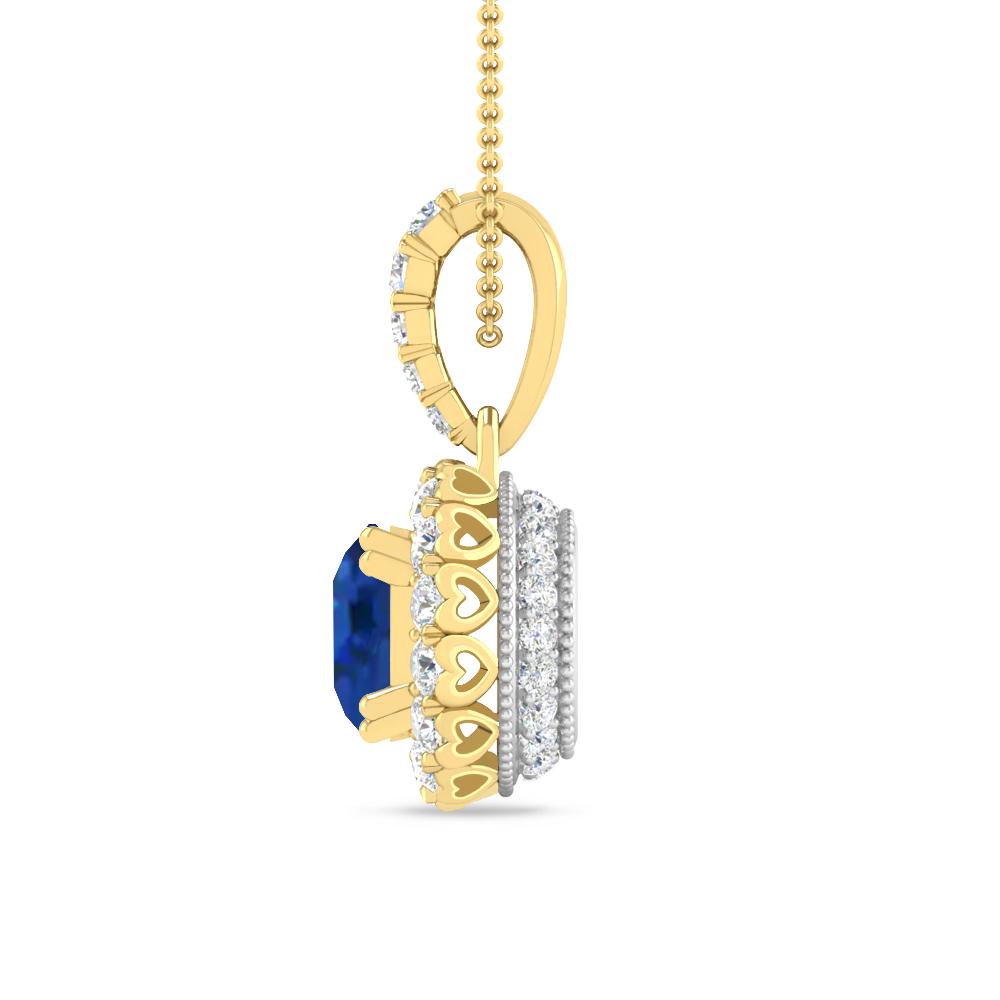 Yellow Gold - Sapphire