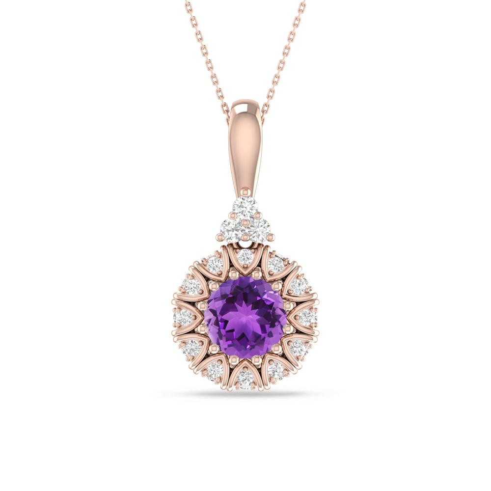 Rose Gold - Amethyst