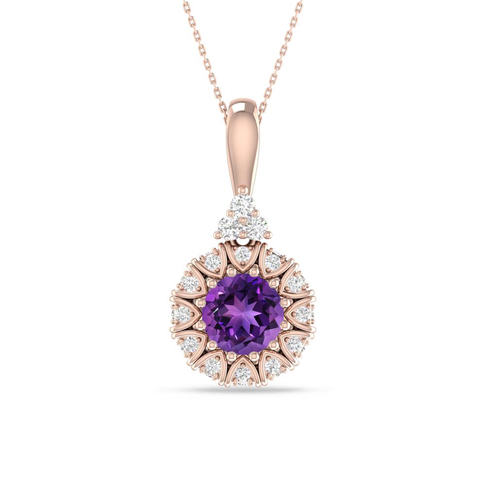 Rose Gold - Amethyst