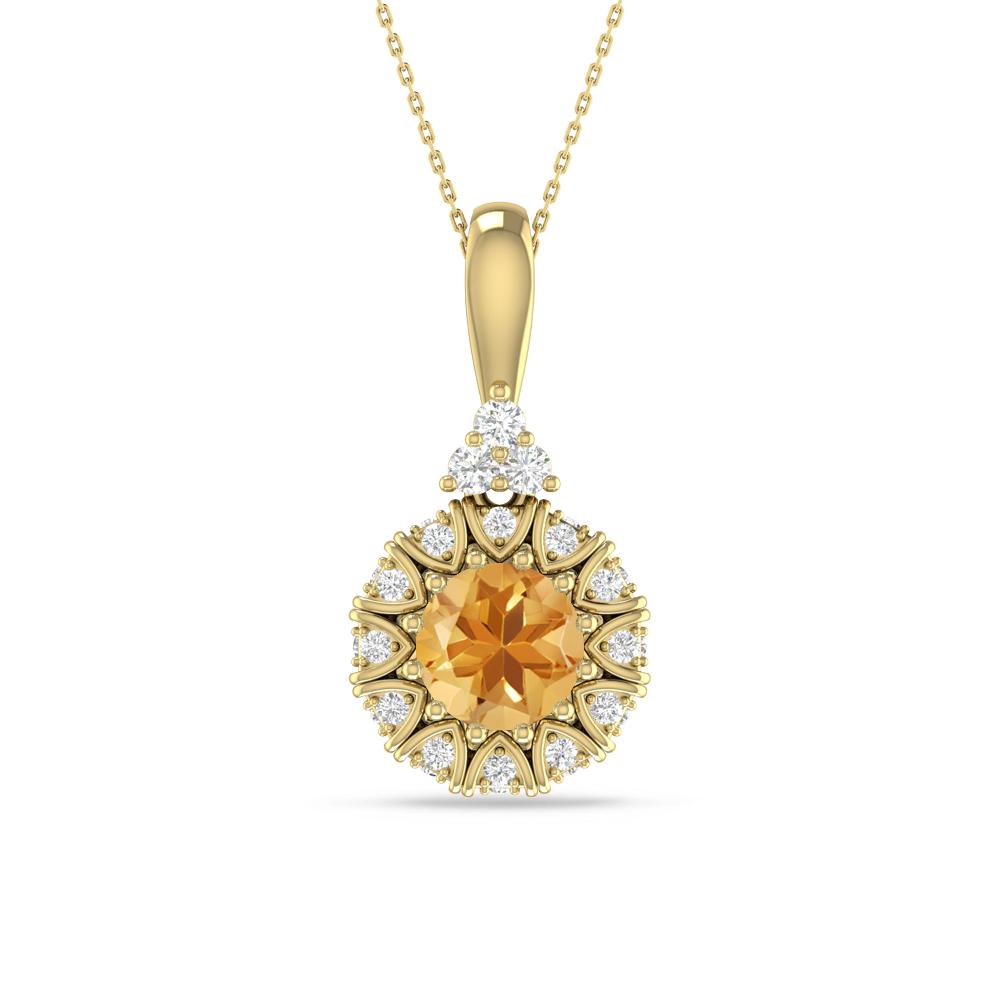 Yellow Gold - Citrine