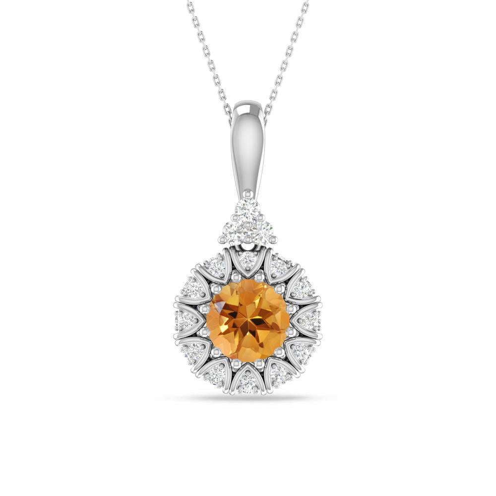 White Gold - Citrine