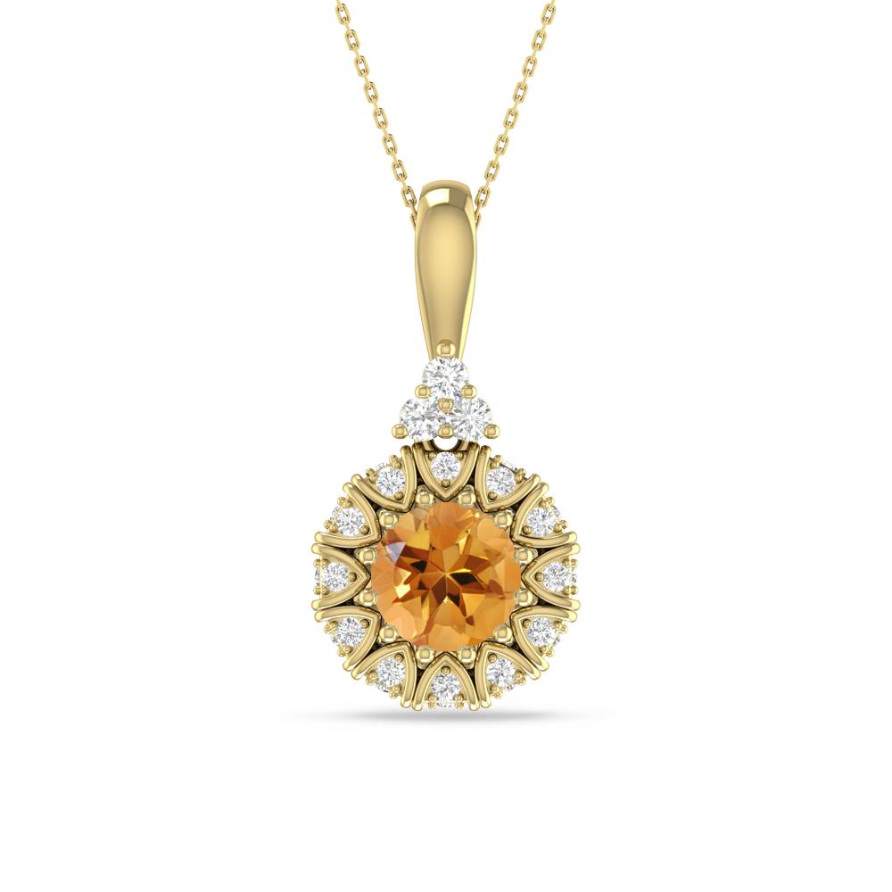 Yellow Gold - Citrine