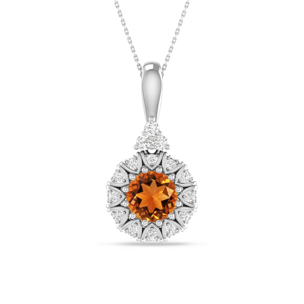 White Gold - Citrine