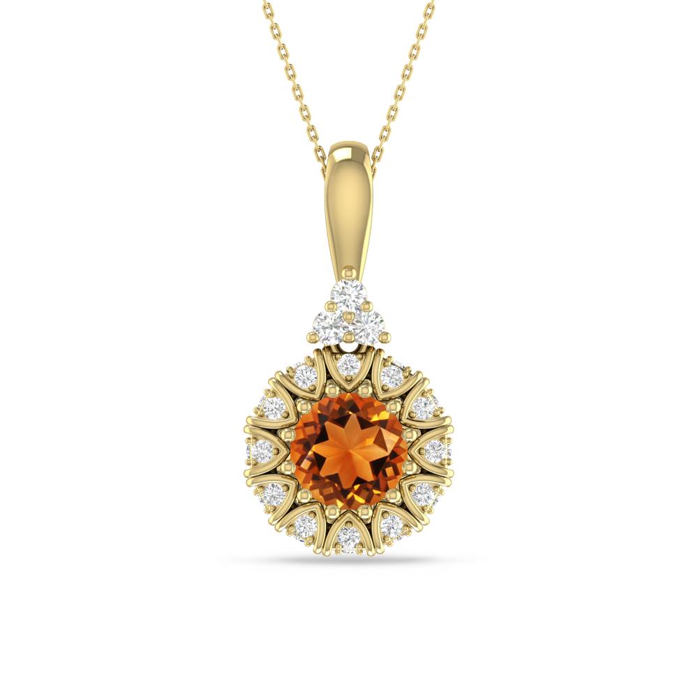 Yellow Gold - Citrine