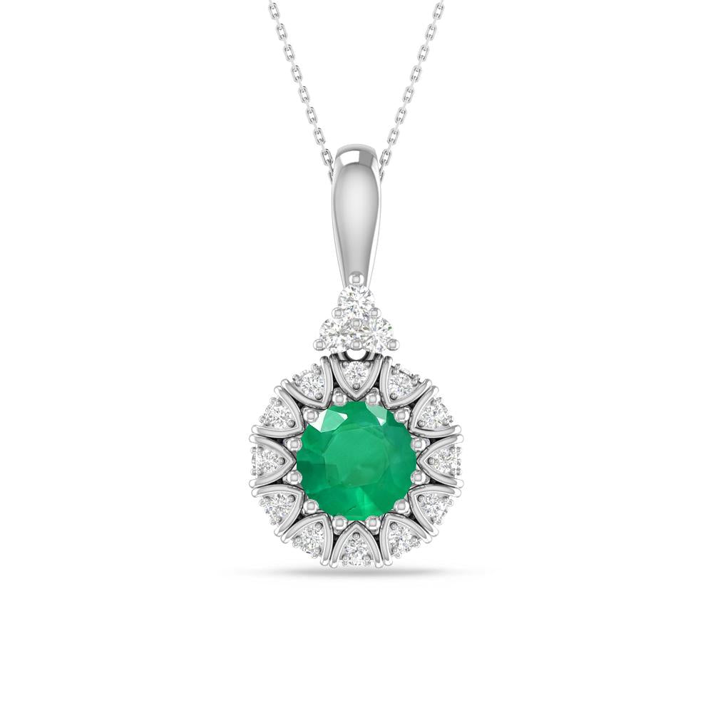 White Gold - Emerald