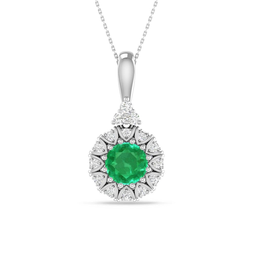 White Gold - Emerald