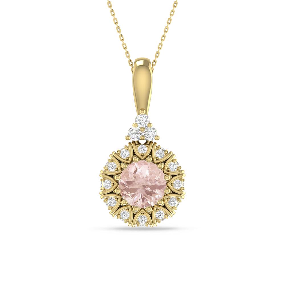 Yellow Gold - Morganite