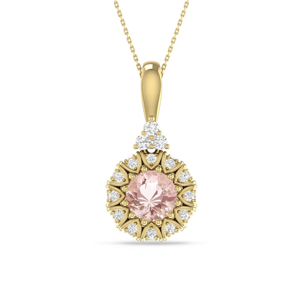 Yellow Gold - Morganite
