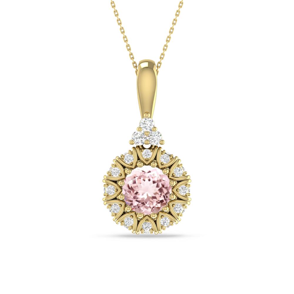 Yellow Gold - Morganite
