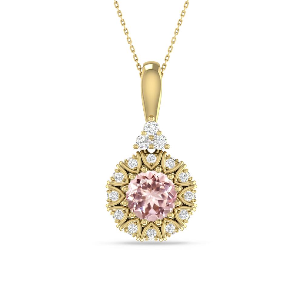 Yellow Gold - Morganite