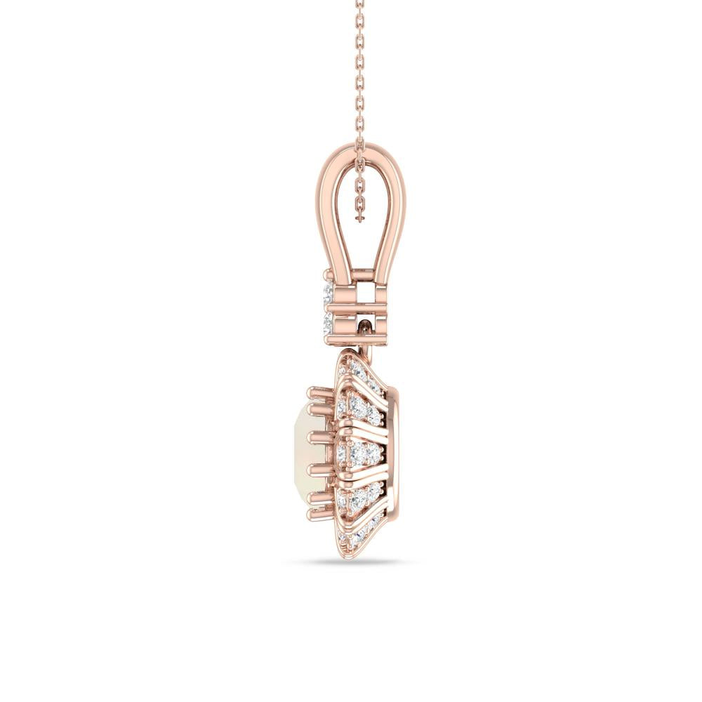 Rose Gold - Opal